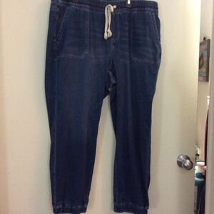 Lane Bryant sz 16 boyfriend flexfit cropped